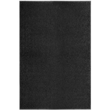 Prolenta Premium - Deurmat wasbaar 120x180 cm zwart