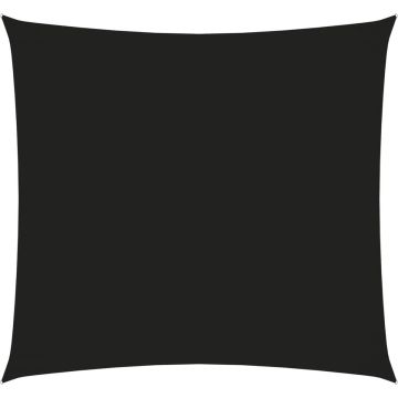 Prolenta Premium - Zonnescherm vierkant 5x5 m oxford stof zwart - Huis en Tuin