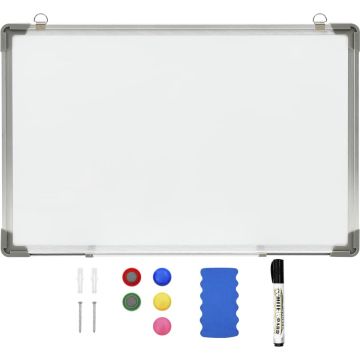 Prolenta Premium - Whiteboard magnetisch 50x35 cm staal wit