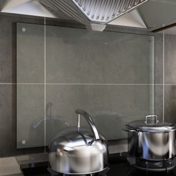 Prolenta Premium - Spatscherm keuken 80x60 cm gehard glas transparant