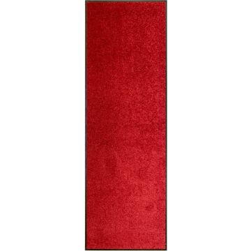 Prolenta Premium - Deurmat wasbaar 60x180 cm rood