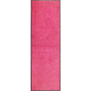 Prolenta Premium - Deurmat wasbaar 60x180 cm roze