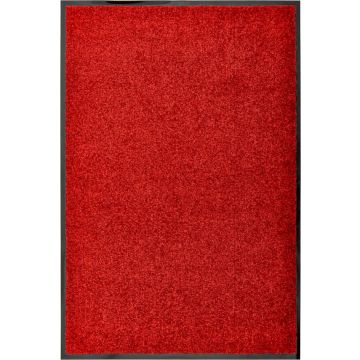 Prolenta Premium - Deurmat wasbaar 60x90 cm rood