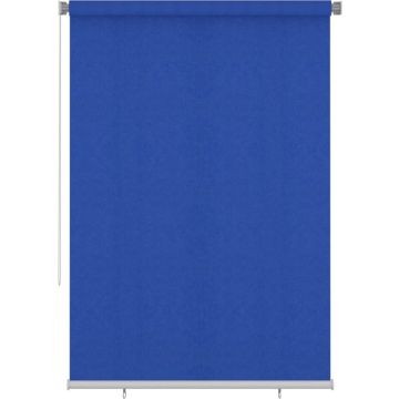 Prolenta Premium - Rolgordijn voor buiten 160x230 cm HDPE blauw
