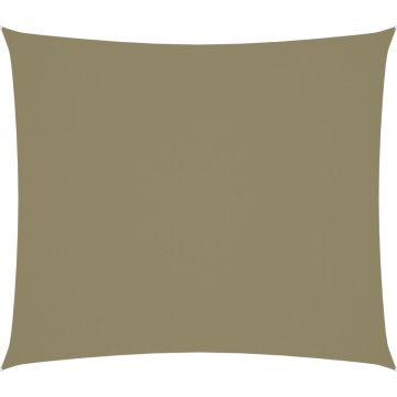 Prolenta Premium - Zonnescherm rechthoekig 2,5x3 m oxford stof beige - Huis en Tuin
