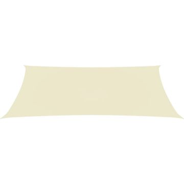 Prolenta Premium - Zonnescherm rechthoekig 4x7 m oxford stof crèmekleurig - Huis en Tuin