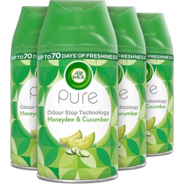 Airwick Freshmatic Pure Honeydew &amp; Cucumber Refill (4 x 250 ml)