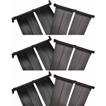 Prolenta Premium - Solarverwarmingspanelen voor zwembad 6 st 80x620 cm