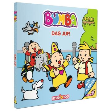 Bumba Boek - Kartonboek met flapjes - Dag juf!