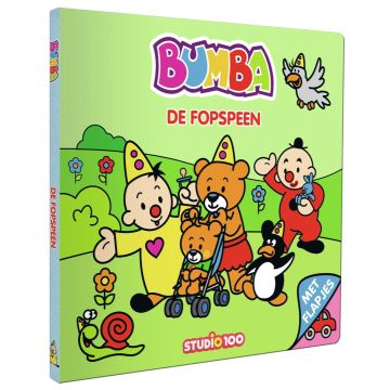 Bumba Boek - Kartonboek met flapjes - De fopspeen