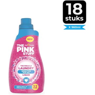 The Pink Stuff The Miracle Wasgel Sensitive 960 ml - Voordeelverpakking 18 stuks